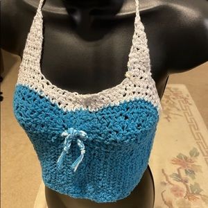 Handcrafted woman’s halter top